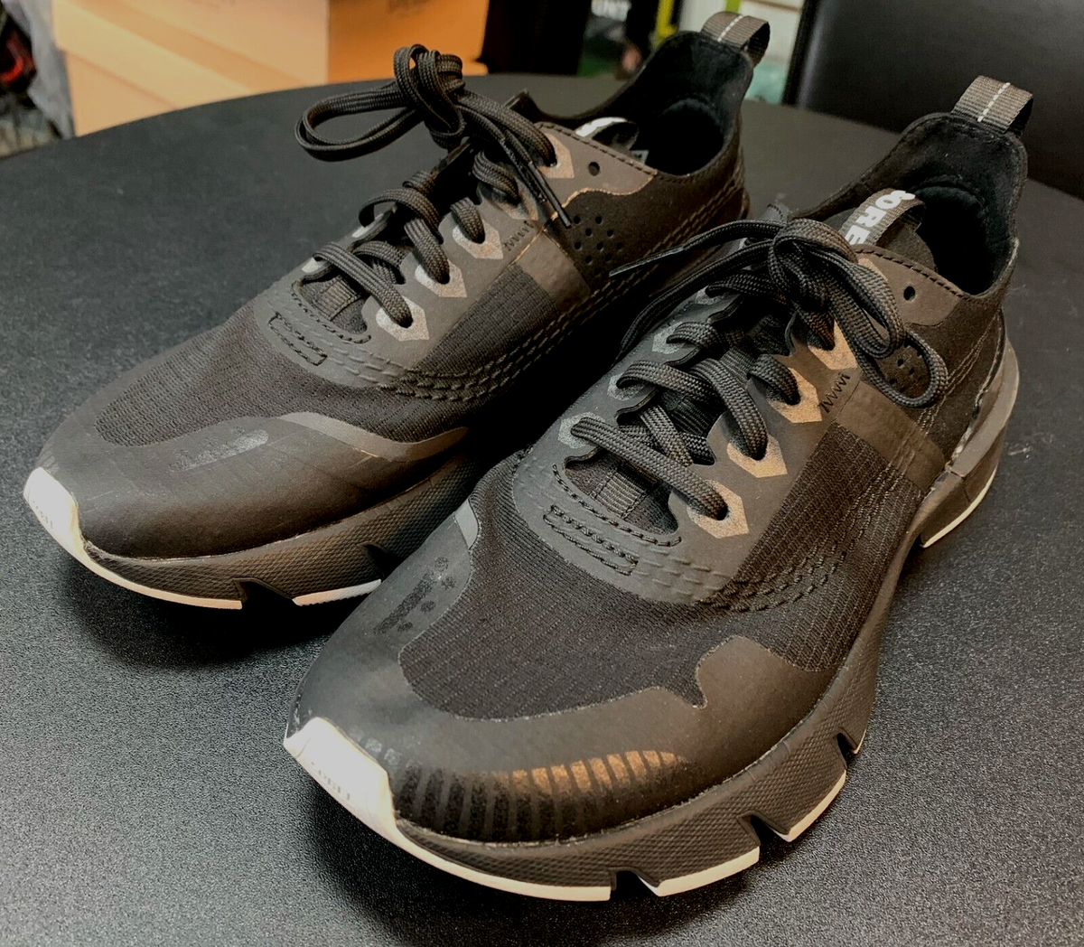 SOREL WOMENS KINETIC™ RUSH RIPSTOP SNEAKER Black Size: US