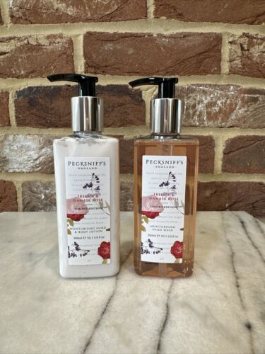 💕Pecksniffs Limited Edition Freesia & Damask Rose Hand Wash Set 💕 - Picture 1 of 5