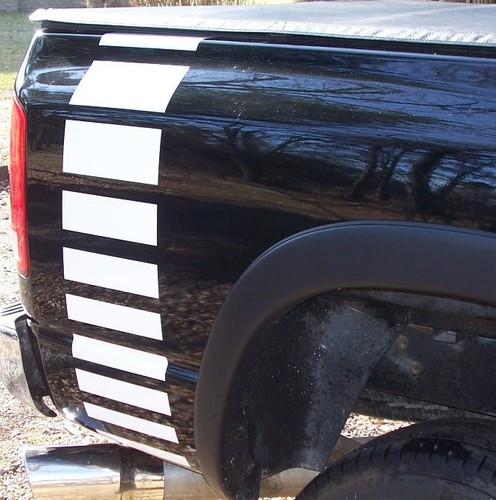 Truck Faded Bed stripes Stripe Graphics FIT ALL Dodge Ram GMC CHEVY F150 F250 - Bild 3 von 4