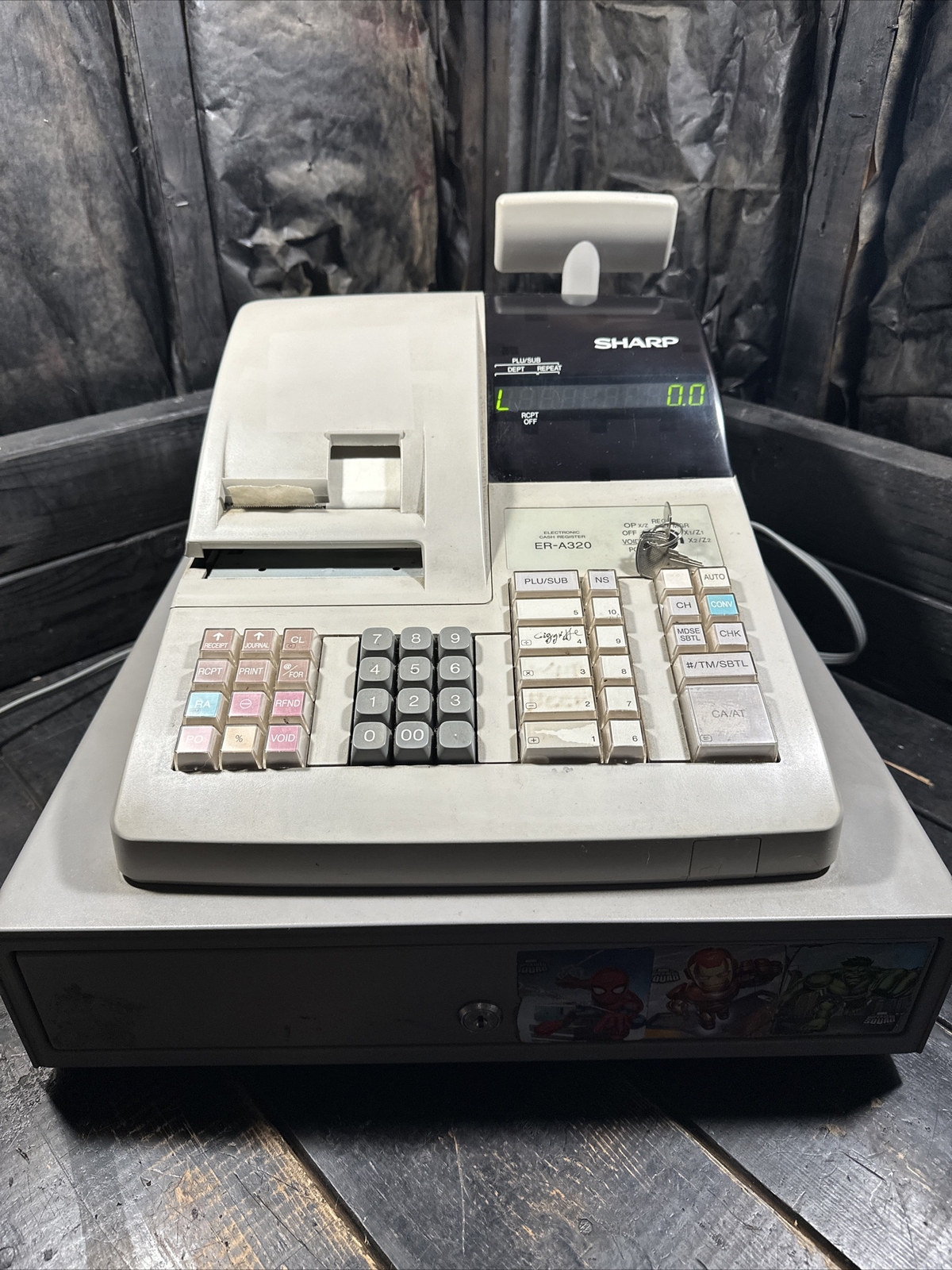 Sharp Electronic Cash Register ERA320 eBay