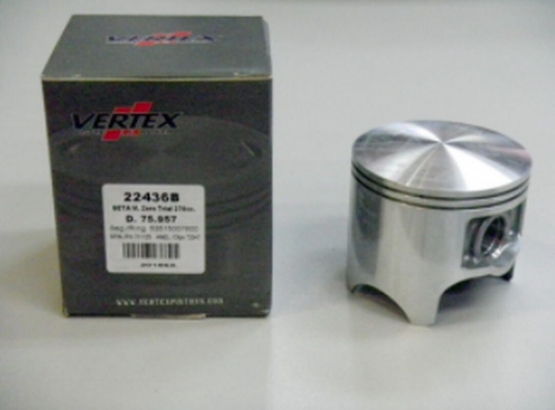 Piston Beta Zero 270 Trial pour réparer la perte de compression du moteur