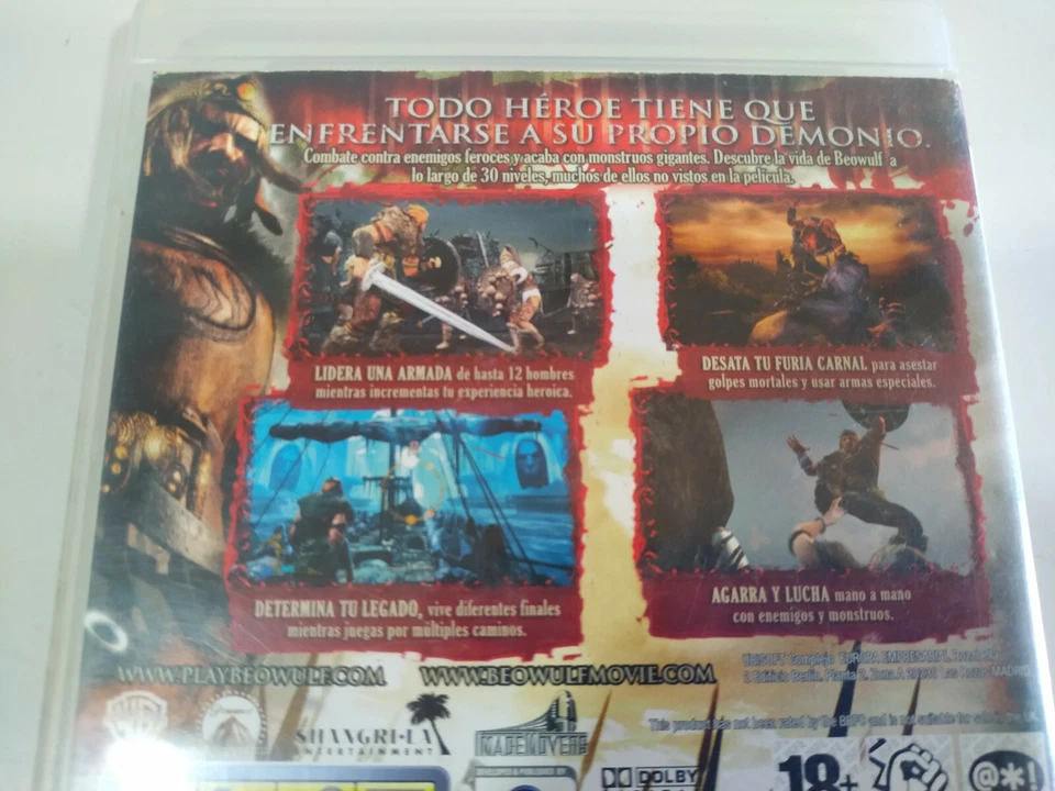 JUEGO PS3 BEOWULF PS3 20026210, foto 3 de 4