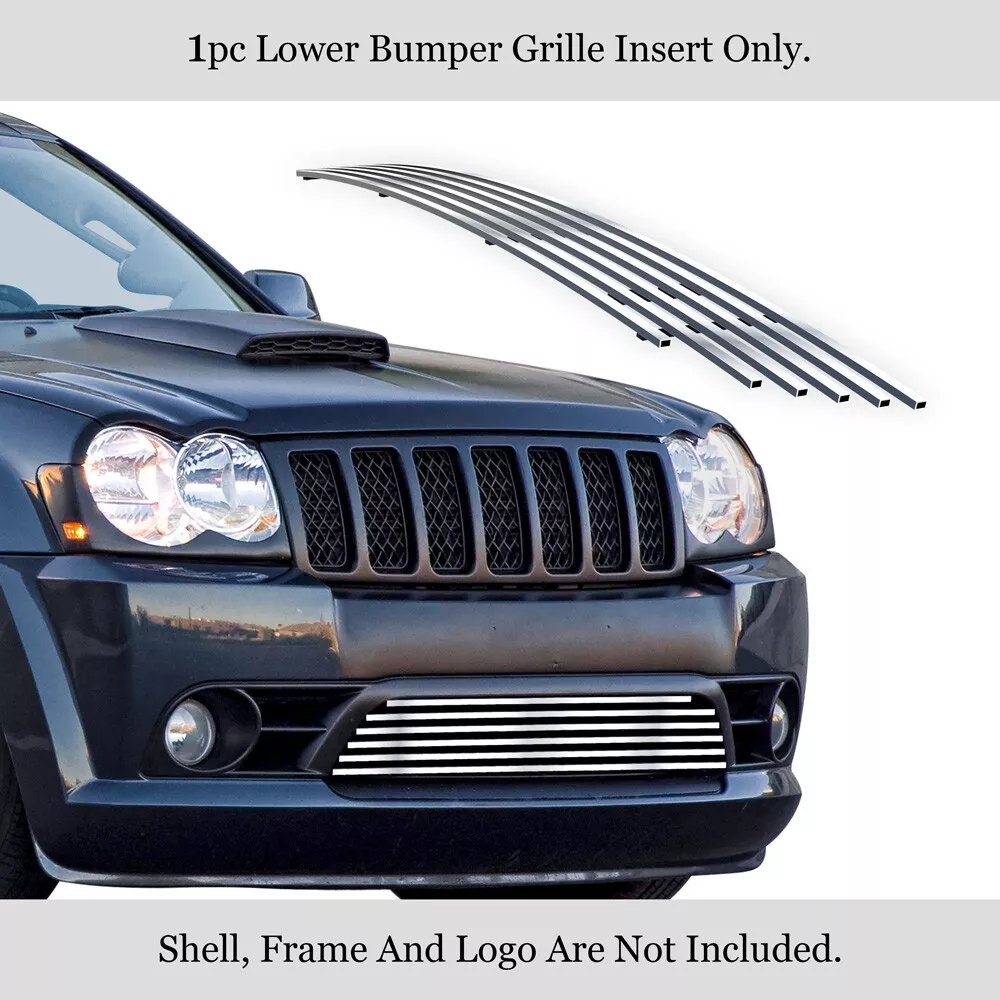Fits 2009 2010 Jeep Grand Cherokee SRT8 Bumper Stainless Chrome