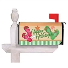 Flip Flop Holidays Evergreen Mailbox Cover 56681
