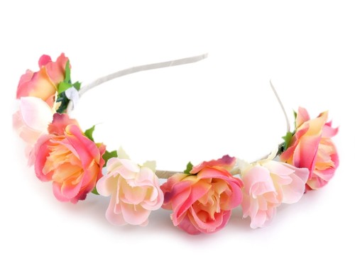 Cinta para el cabello Boho flores diadema diadema diadema dirndl pedrería - Imagen 19 de 19