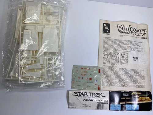 AMT 1:187 Scale Star Trek The Motion Picture Vulcan Shuttle Complete No ...