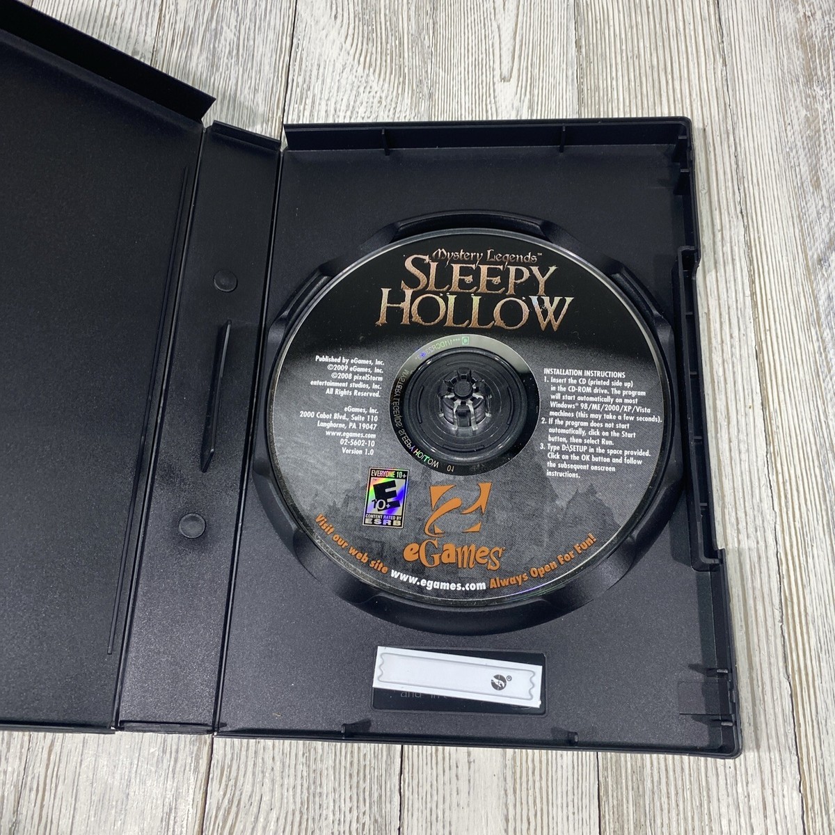 PC Mystery Legends Sleepy Hollow - Hidden Object Windows PC