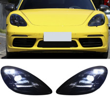For Porsche 718 Cayman Boxster 2016-2024 LED Matrix Headlights DRL Assembly/Pair