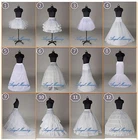 US STOCK Wedding Dress Bridal A Line/Hoops/Hoopless/Crinoline Petticoat/Slips