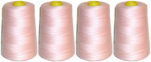 TOP QUALITY SEWING THREAD 120s SPUN POLYESTER, OVERLOCKING 5000 YRDS X 4 CONES - Picture 16 of 52