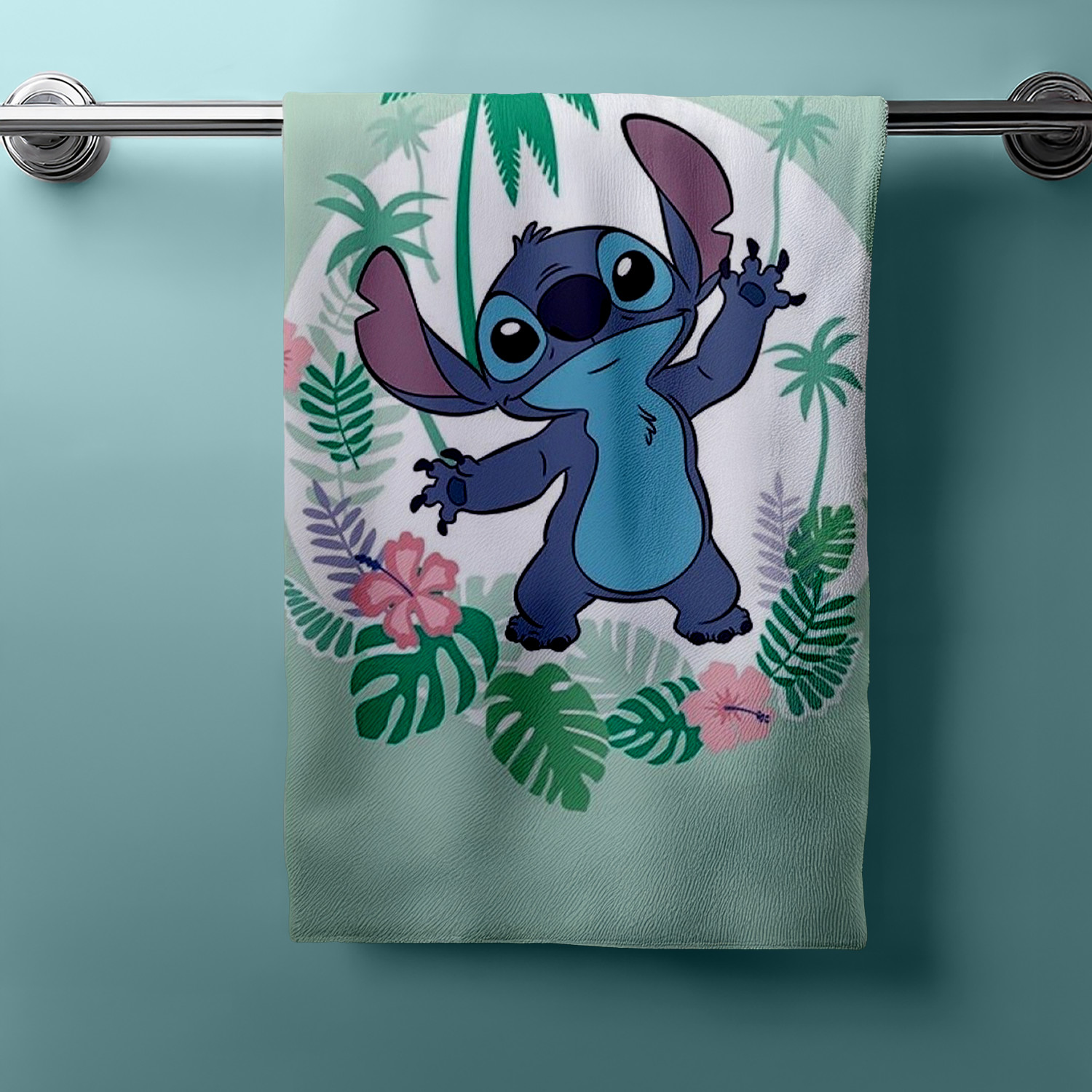 LILO & STITCH Toalla De Ducha Toalla De Playa Toalla De Baño 70 x 140 cm