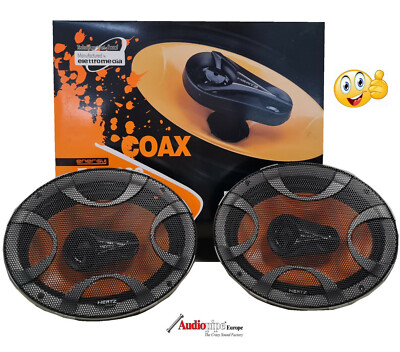 HERTZ 3-Wege ECX 690 Lautsprecher 6'' x 9'' Oval 200W  Set TOP PREIS !!