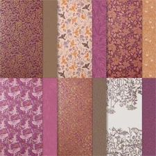 Stampin' Up! BLACKBERRY BEAUTY DSP 6X6 12 SHEETS