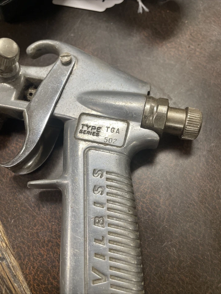 Vintage DeVilbiss Model TGA 502 Spray Gun *Untested - Image 3 of 4