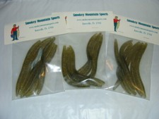Stick Worm - 5.5" Baby Bass - 3 packages, 6 per pack