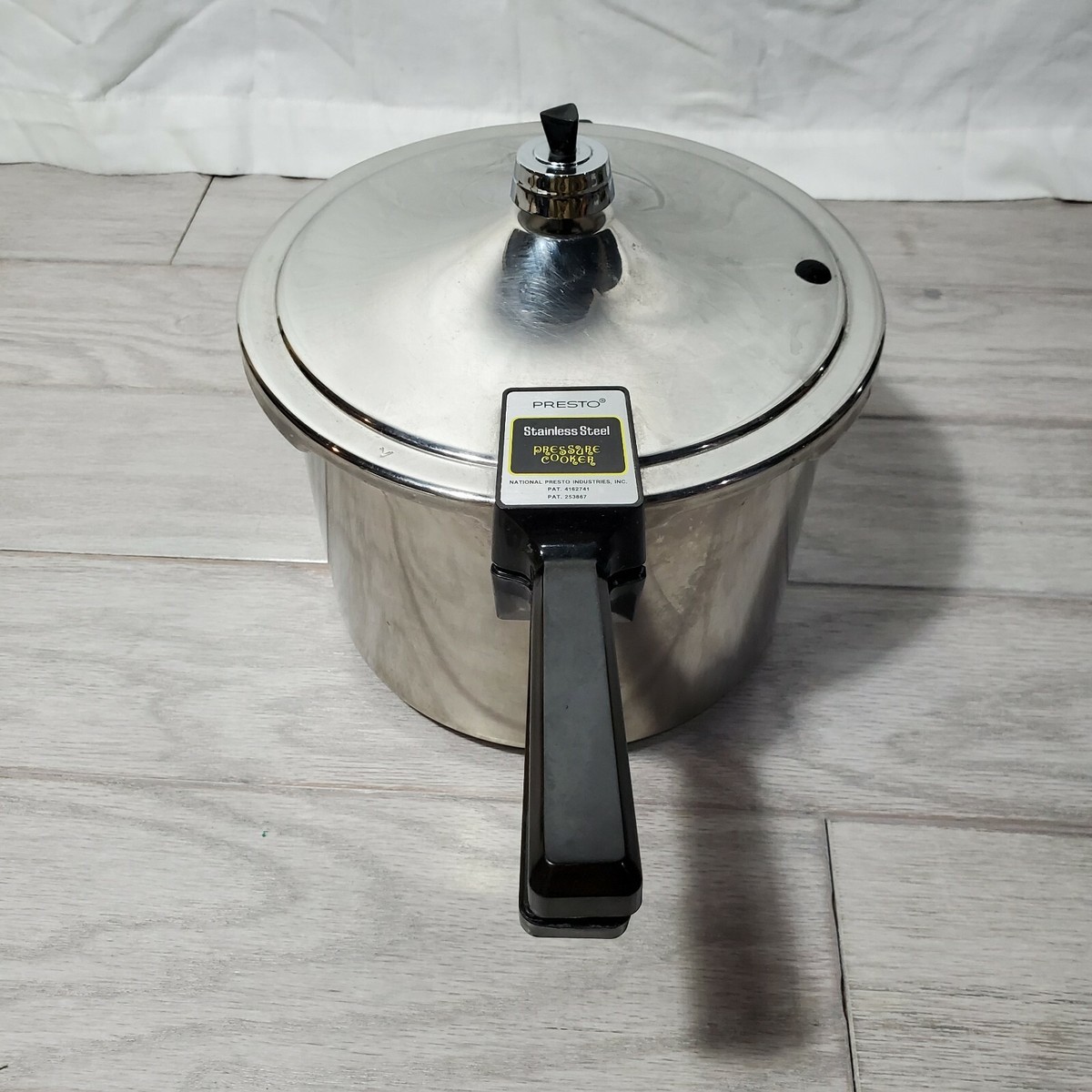 Presto 0135004 Stainless Steel QT Pressure Cooker Vintage