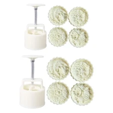 Mooncake Molds DIY Baking Accessories Kitchen Tools for Mid-Autumn Festival
