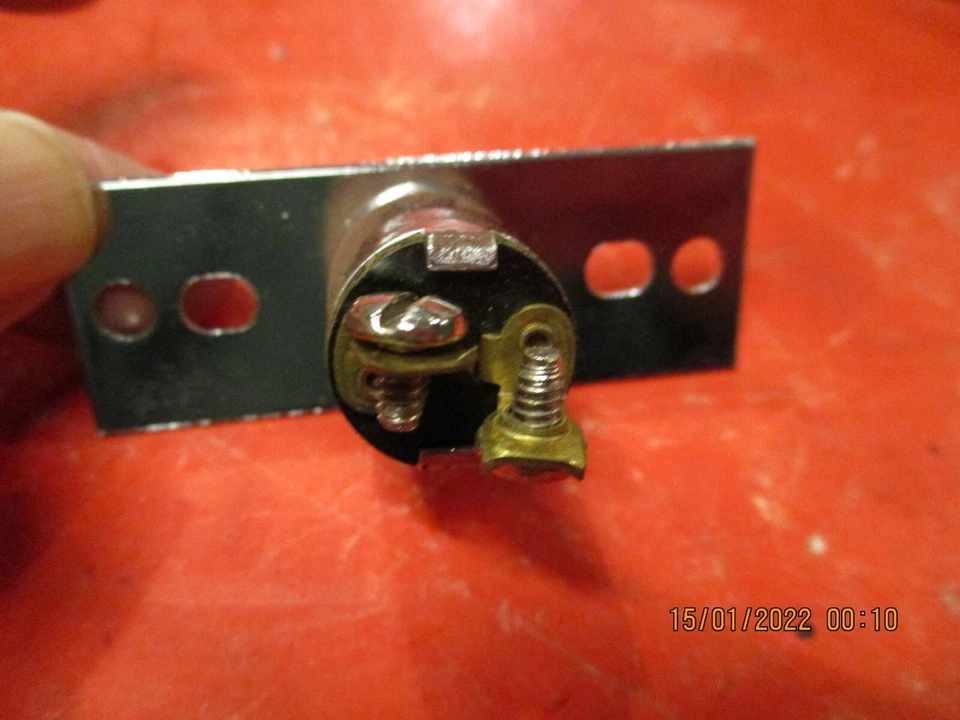 UNIVERSAL--CHROME-DODGE-PLYMOUTH-DESOTO--1946-1954--Interruptor de batente de porta- - Imagem 2 de 2