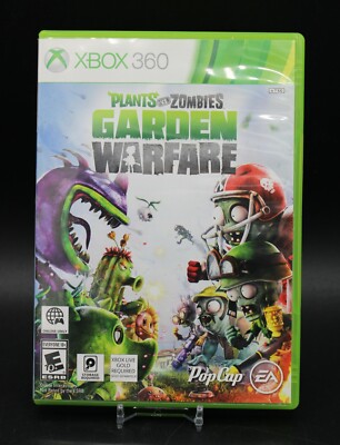 Plants vs Zombies Garden Warfare (Xbox 360, 2014) Tested *Requires Xbox ...