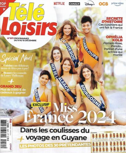 TELE LOISIRS n°1971 09/12/2023 Miss France 2024 en Guyane/ Norman Reedus/ Noël - Imagen 1 de 4