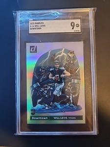 2023 Donruss Will Levis Downtown RC SGC 9 - Titans #D14