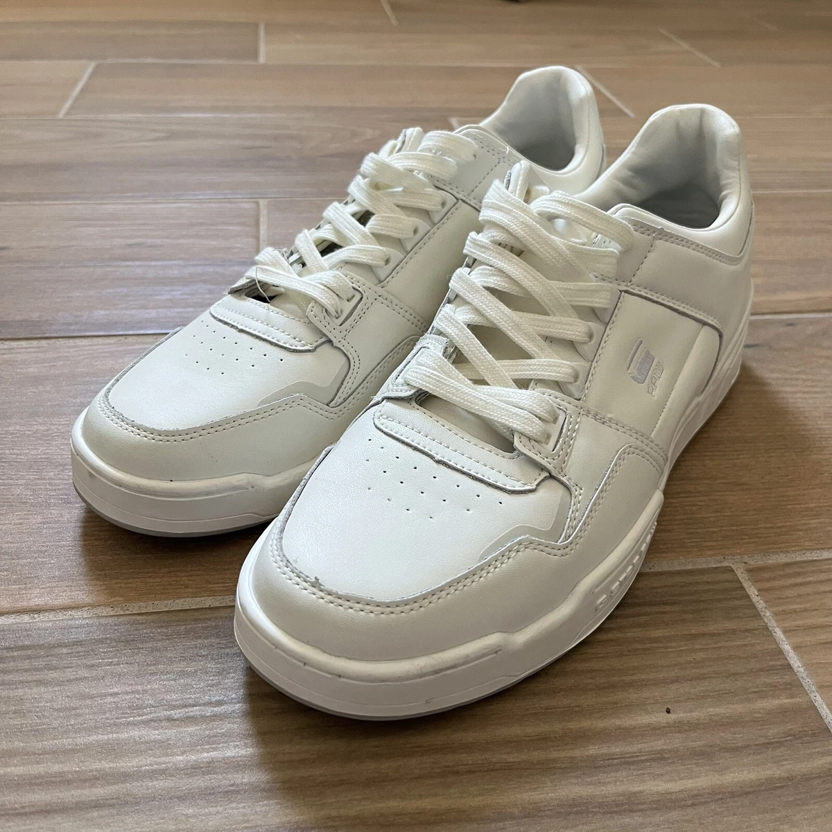 White shoes mens size clearance 12