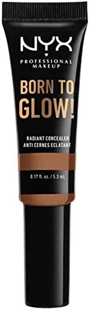 NYX BORN TO GLOW RADIANT CONCEALER - MAHOGANY - VEGAN NEW & SEALED