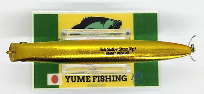 SKAGIT DESIGNS HIDE SHALLOW 120F Gold Rainbow 120mm 20g Floating
