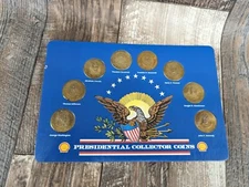 Shell Gas 1992 Presidential Collector Coins 8 Coins Full Set Nn0234