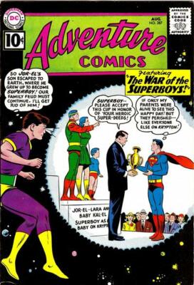 ADVENTURE COMICS #287 G, Superboy DC Comics 1961 Stock Image