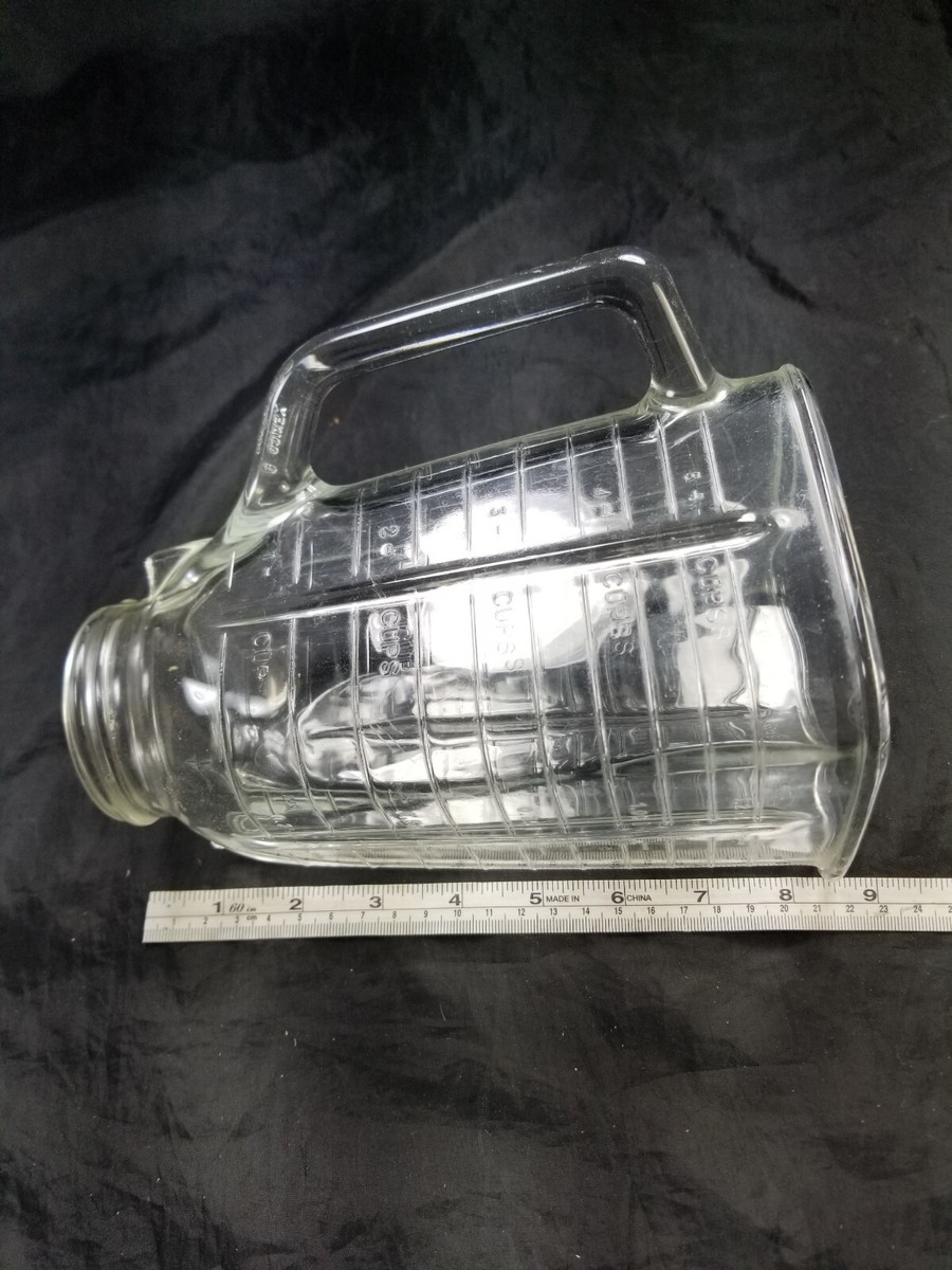 OSTER 148381 Square Glass Blender 5 Cup With Gasket No lid or