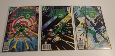 Green Arrow #1 #3 #4 1983 DC Comics Near Complete Mini Series All Newsstand !