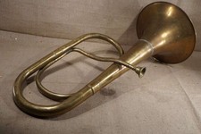antique brass flugelhorn