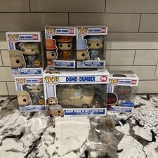 Funko Pop Rides Dumb Dumber Harry Dunne in Mutt Cutts Van, 2 Chases, Lloyd,