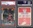 1986 Fleer #57 Michael Jordan Rookie RC PSA 1