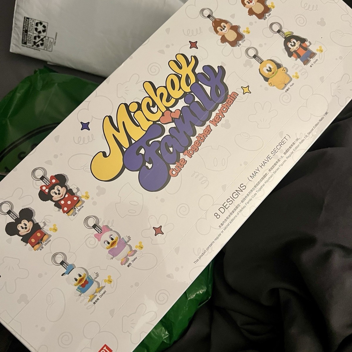 Pop Mart Disney Mickey Family Together Series Plush Keychain