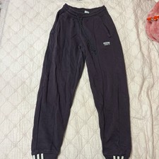 Adidas Women  s Dark Purple Sweat Pants Size XS