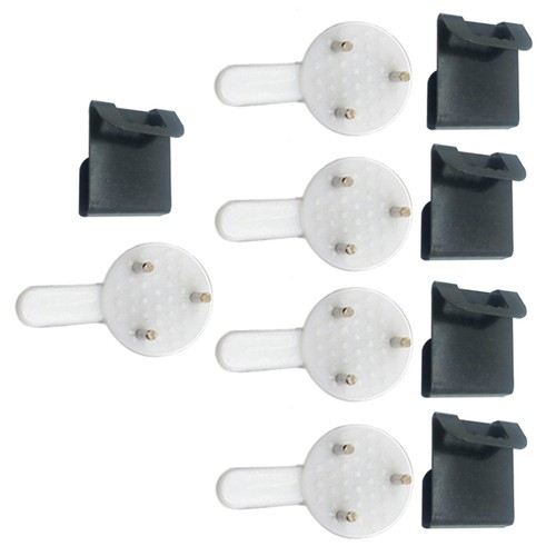 Porte-Leurre Wytino – Crochet Pour Canne à Pêche – Accessoire ABS Portable (Lot De 10)