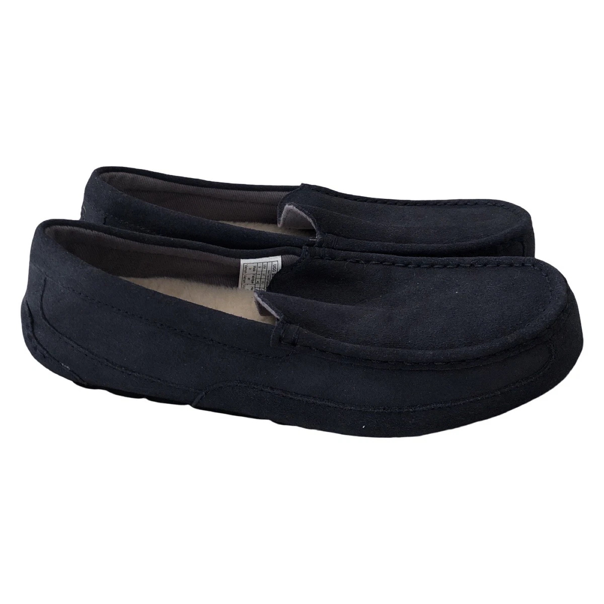 Ugg Slippers Moc Navy Blue Suede Leather Men\'s Size 8 UGG Premium Traditional Moccasin | UGG Direct main image 3
