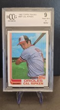 1982 Topps Traded Cal Ripken Jr. RC #98T Rookie Card BCCG 9 Orioles HOF