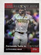 #1/5 Fernando Tatis Jr. RED Foil 2024 Greatest Hits 2025 Topps Series 1 #GH-9