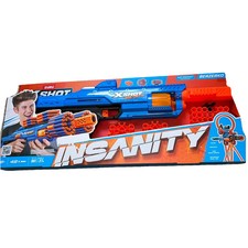 Zuru X-Shot Insanity 24x Dart Gun New 