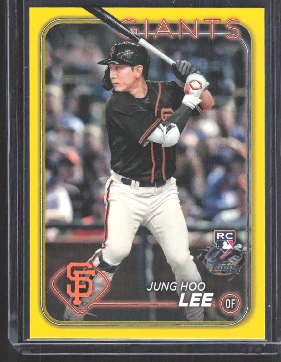 2024 Topps #691 Jung Hoo Lee Yellow