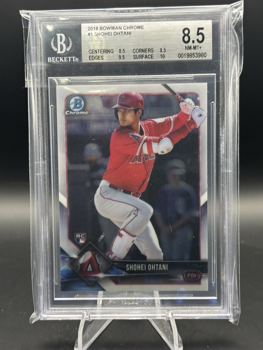 2018 Bowman Chrome - Base Shohei Ohtani #1 Batting (RC) for sale