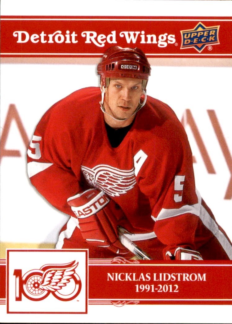 Nicklas Lidstrom 2025/26 Upper Deck Detroit Red Wings Centennial