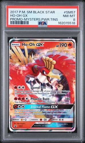 Ho-Oh-GX graded PSA 8 for sale on eBay