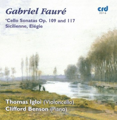 Gabriel Faure Gabriel Fauré: Cello Sonatas Op. 109 and 117 (CD) (US IMPORT)