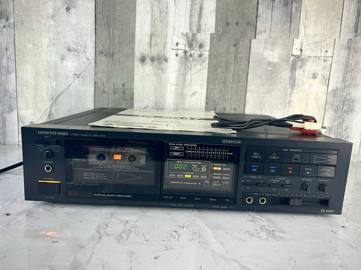 Onkyo Home Audio Cassette Tape Decks for sale - eBay