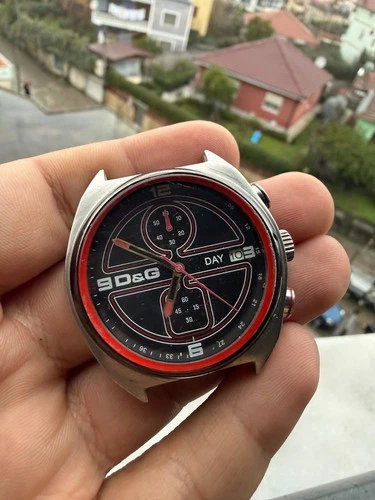 D&G WATCH CHRONOGRAPH SEE PHOTOS WORKING