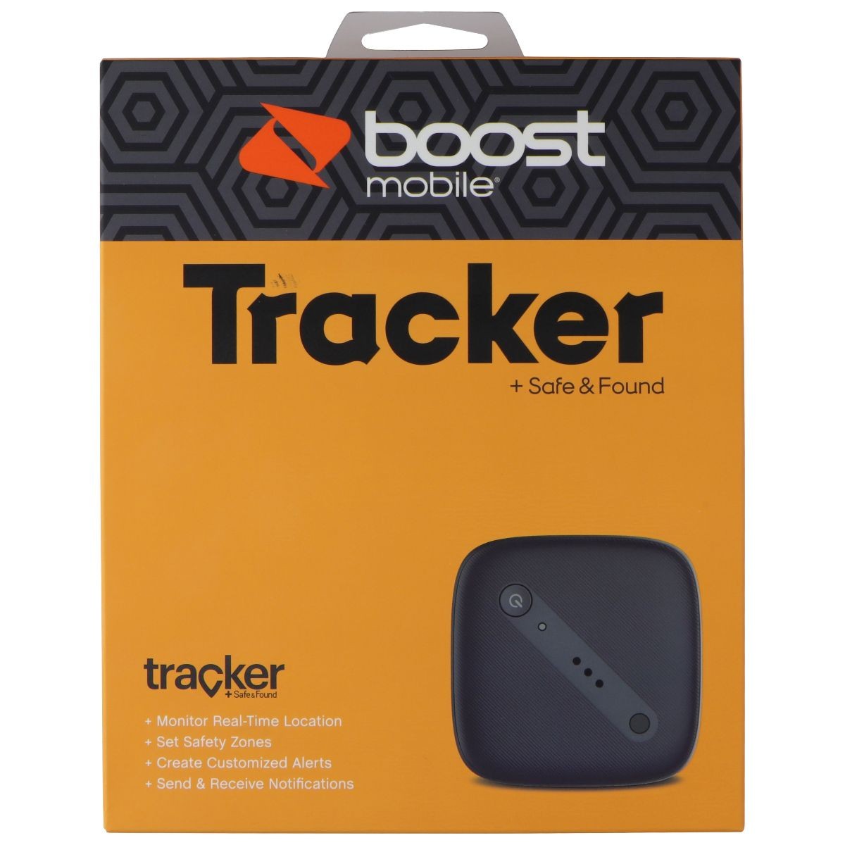 Boost Mobile Coolpad Tracker + Safe & Found - Black (CP311ATRABB)